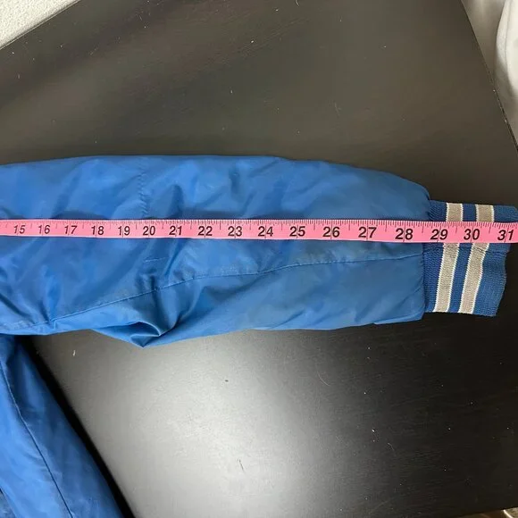 Vintage 90's Chalkline NFL Seattle Seahawks Satin Style Varsity Jacket - Picture 13 of 16